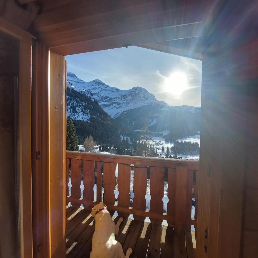 Chambre D'Hotes L'Ours Bleu Les Diablerets Zewnętrze zdjęcie