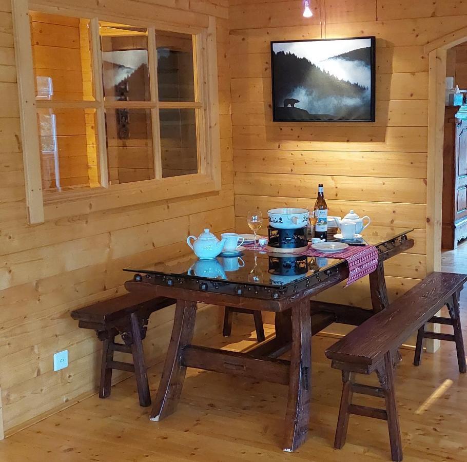 Chambre D'Hotes L'Ours Bleu Les Diablerets Zewnętrze zdjęcie