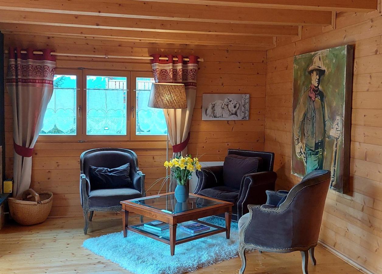 Chambre D'Hotes L'Ours Bleu Les Diablerets Zewnętrze zdjęcie
