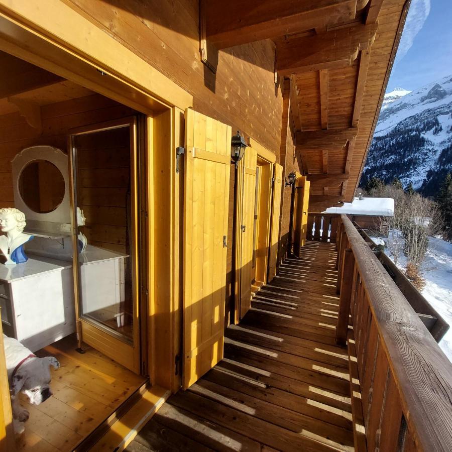 Chambre D'Hotes L'Ours Bleu Les Diablerets Zewnętrze zdjęcie