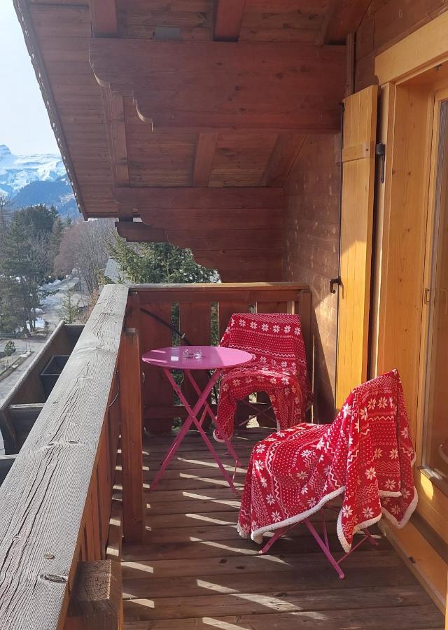 Chambre D'Hotes L'Ours Bleu Les Diablerets Zewnętrze zdjęcie