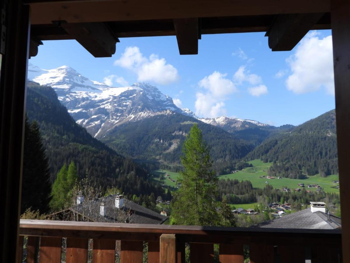 Chambre D'Hotes L'Ours Bleu Les Diablerets Zewnętrze zdjęcie