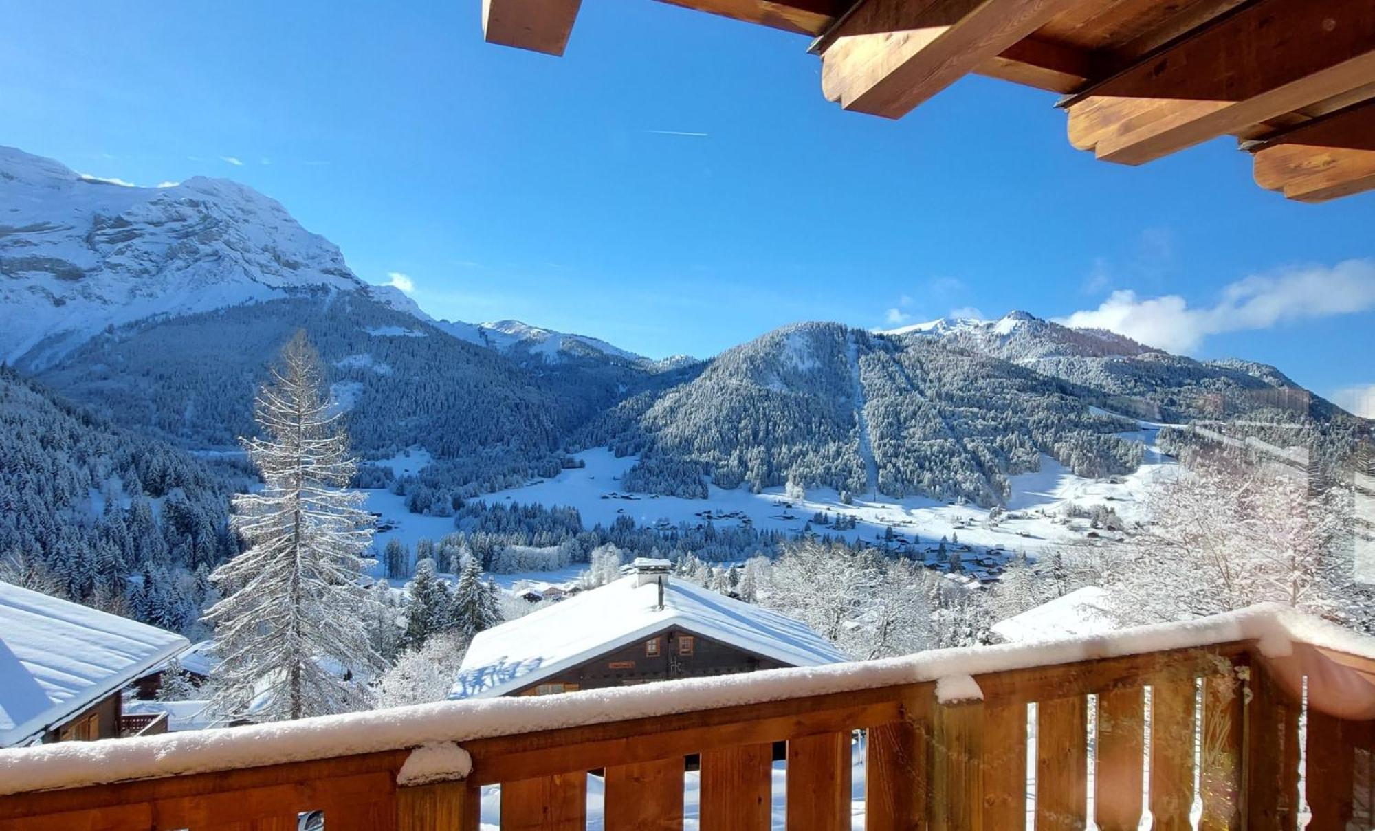 Chambre D'Hotes L'Ours Bleu Les Diablerets Zewnętrze zdjęcie