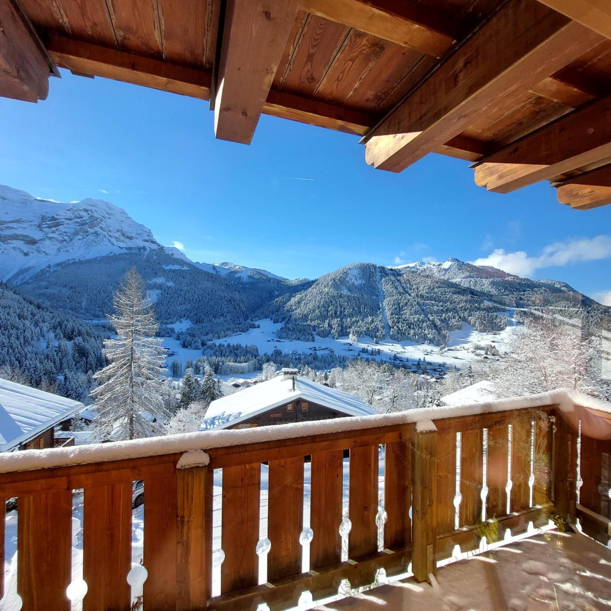 Chambre D'Hotes L'Ours Bleu Les Diablerets Zewnętrze zdjęcie